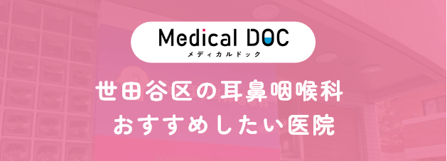 Medical DOC 世田谷区の耳鼻咽喉科 おすすめしたい医院